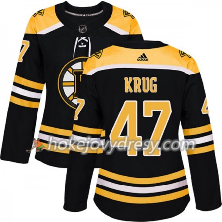 Dámské Hokejový Dres Boston Bruins Torey Krug 47 Adidas 2017-2018 Černá Authentic